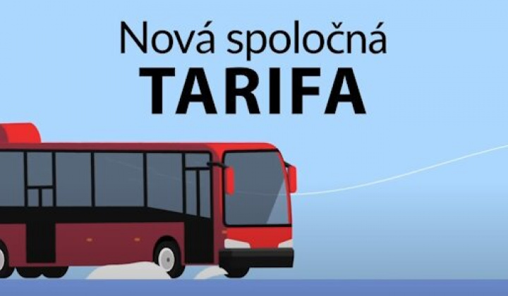 Nová tarifa v regionálnej autobusovej doprave od 1.8.2024
